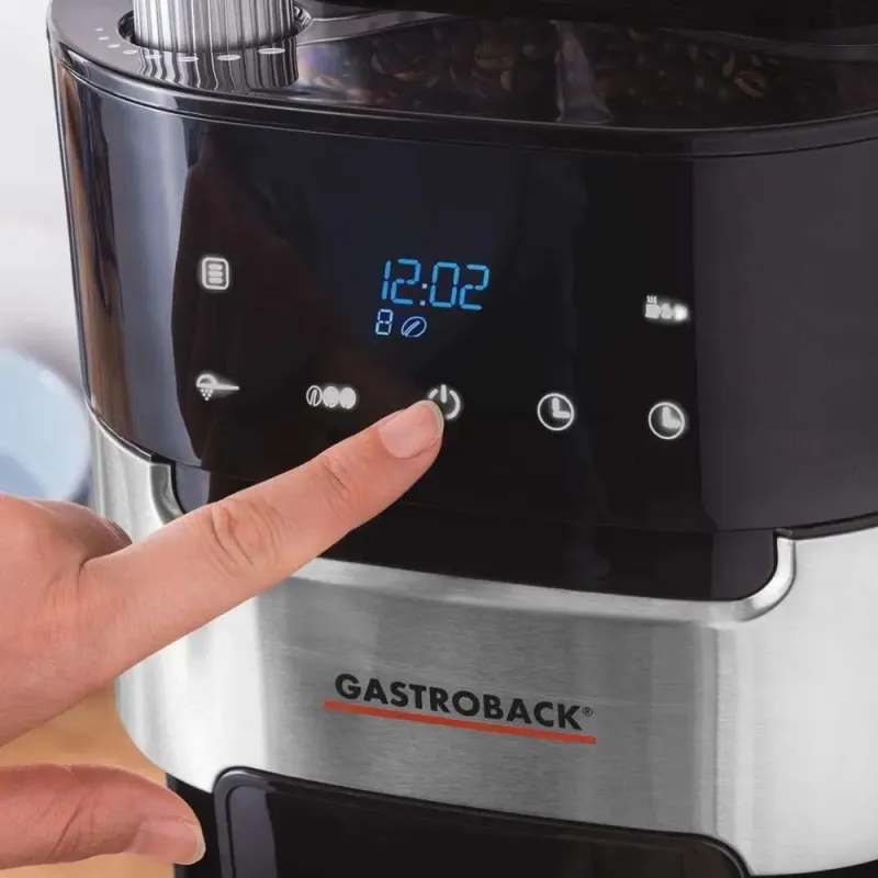 Кофеварка Gastroback Coffee Machine Grind & Brew Pro Thermo (42711S)