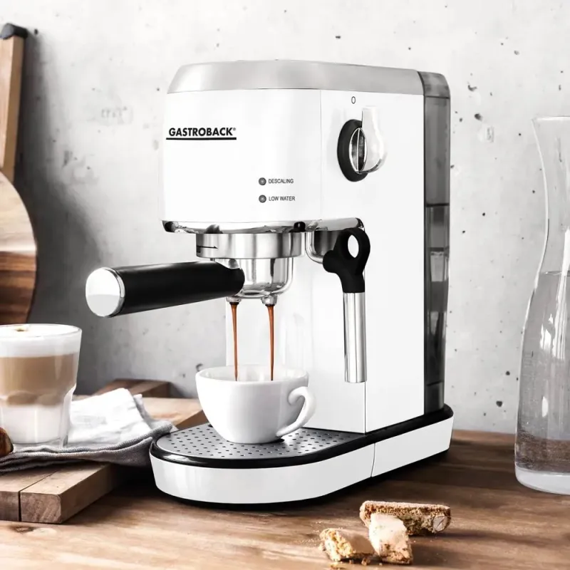 Кофеварка Gastroback Design Espresso Piccolo White (42717)