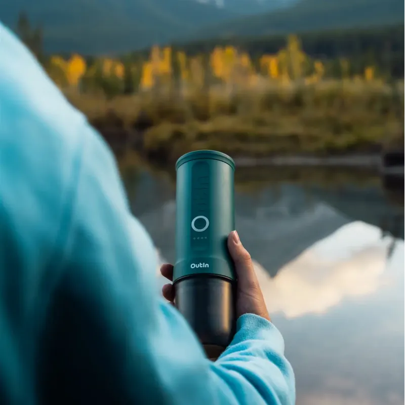 Кофеварка Outin Teal (OTEM-01-TEAL)