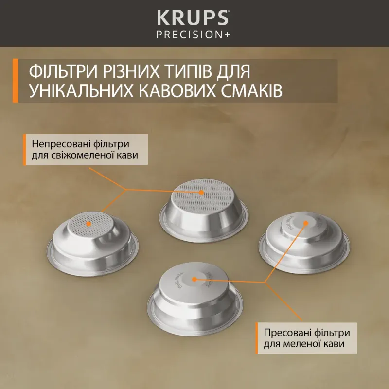 Кавоварка Krups Precision+ XP804T