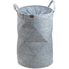 Корзина для білизни KELA Fay, світло-сіра, 50х33см (24490)