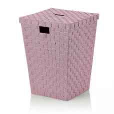 Корзина для білизни KELA Alvaro, суха троянда, 40х40х52 см (24354)