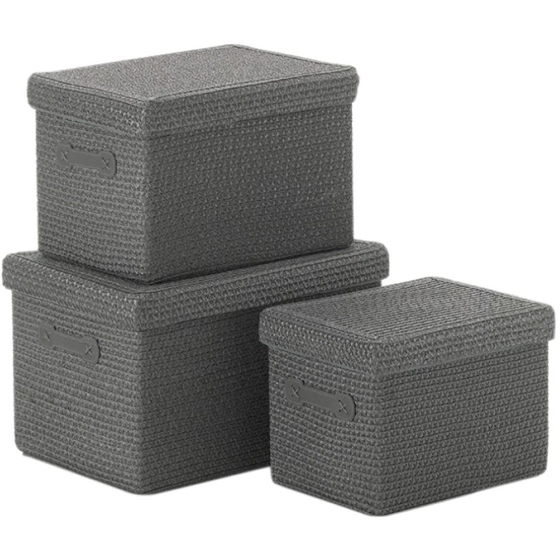 Набір кошиків KELA Rimossa, сірий, 3 штуки (31280)