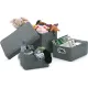 Набір кошиків KELA Rimossa, сірий, 3 штуки (31280)