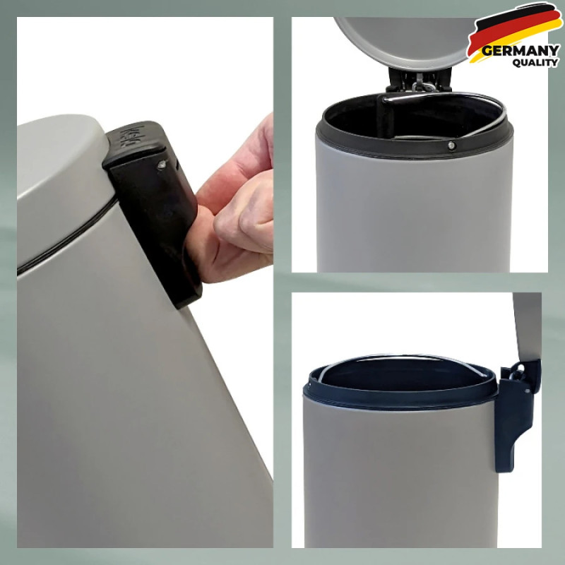 Відро для сміття KELA Monaco, зелений нефрит, 3 л (24287)