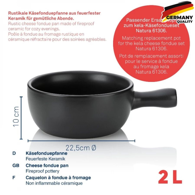 KELA Basel, Ø 22,5 см, 2 л (66575)
