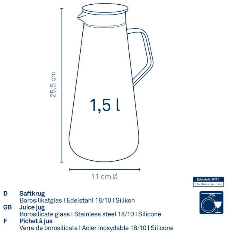 Графін KELA Fontana (12418)