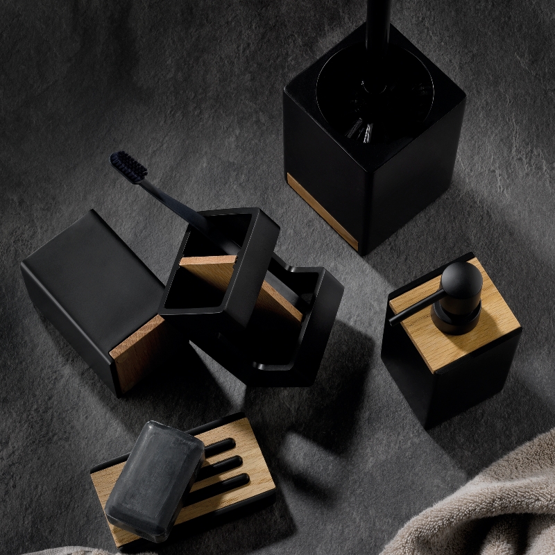 Йоршик для унітазу KELA Cube, білий, 45,5х9,5х9,5 см (23695)