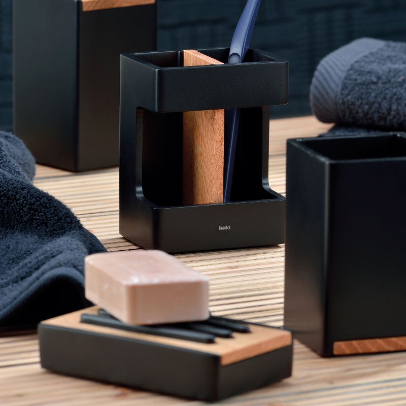 Йоршик для унітазу KELA Cube, білий, 45,5х9,5х9,5 см (23695)