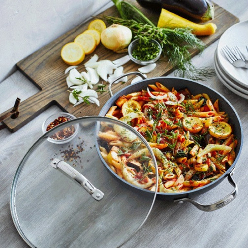 Крышка Кришка скляна GreenPan, 26 см, універсальна (CC000253-001)