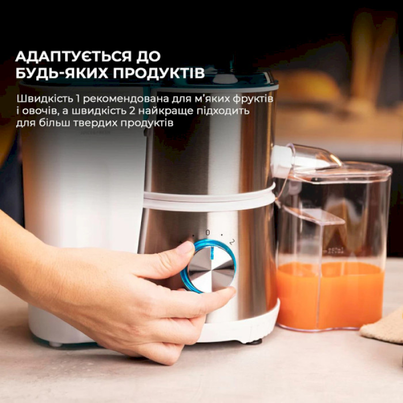 Соковыжималка CECOTEC Juice&Fresh 400 Titan White (CCTC-04154)