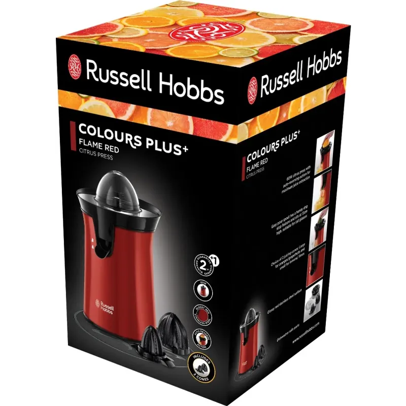 Соковыжималка Russell Hobbs Colours Plus+ Red 26010-56
