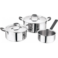MasterPro Foodies collection, 2 каструлі та ківш (BGEU-5539)