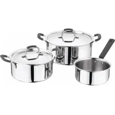 Набор посуды MasterPro Foodies collection, 2 каструлі та ківш (BGEU-5539)