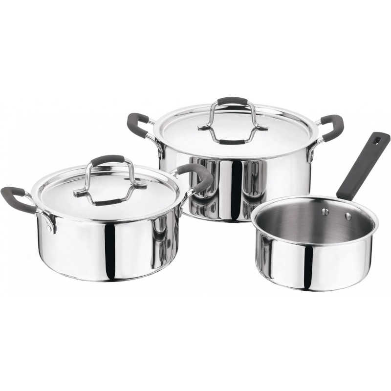 MasterPro Foodies collection, 2 каструлі та ківш (BGEU-5539)
