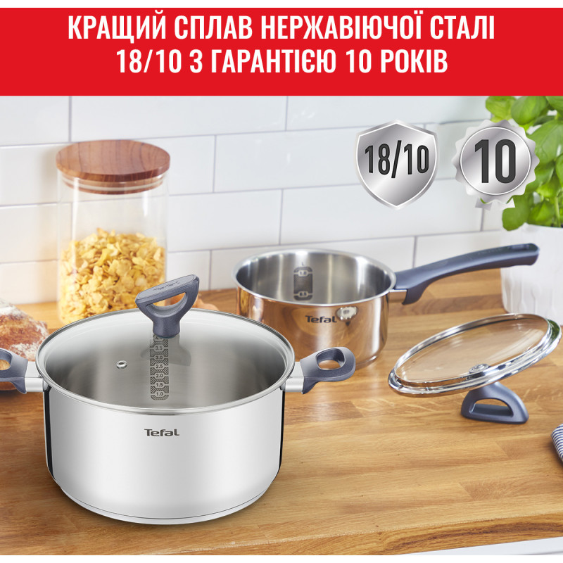 Набор посуды Tefal Daily Cook (G712S855)
