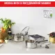 Набор посуды Tefal Daily Cook (G712S855)
