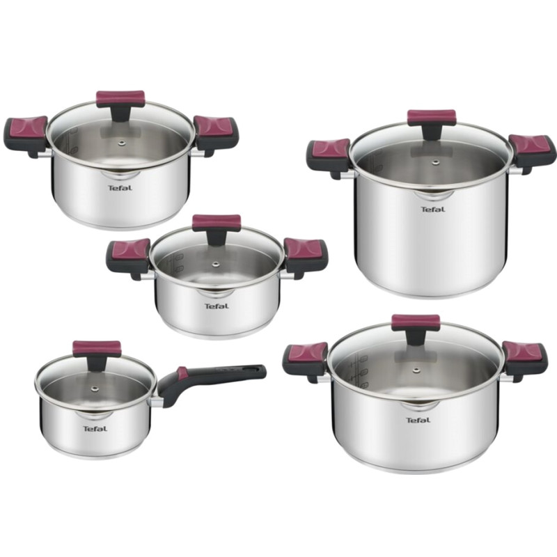 Набор посуды Tefal Cook&Clip G723SA74