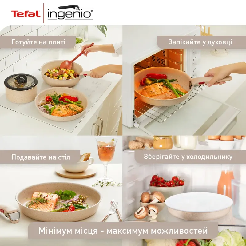 Набор посуды Tefal Ingenio Delight (L7839043)