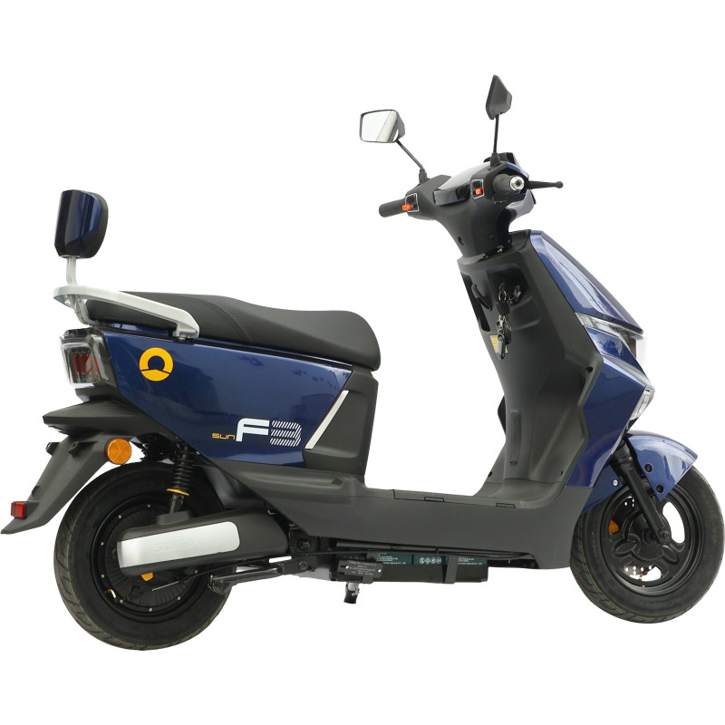 Електроскутер SUNRA F3 (blue-black)