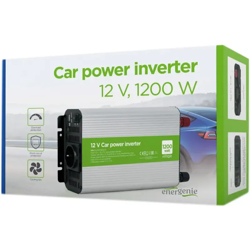 Инвертор EnerGenie EG-PWC1200-01