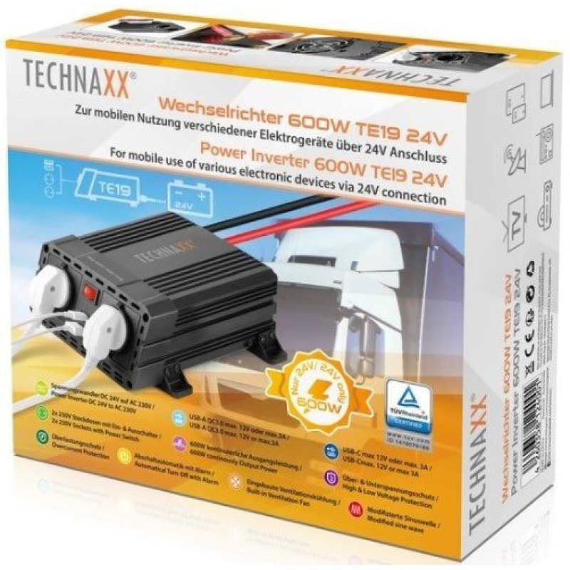 Technaxx 600W TE19 24V