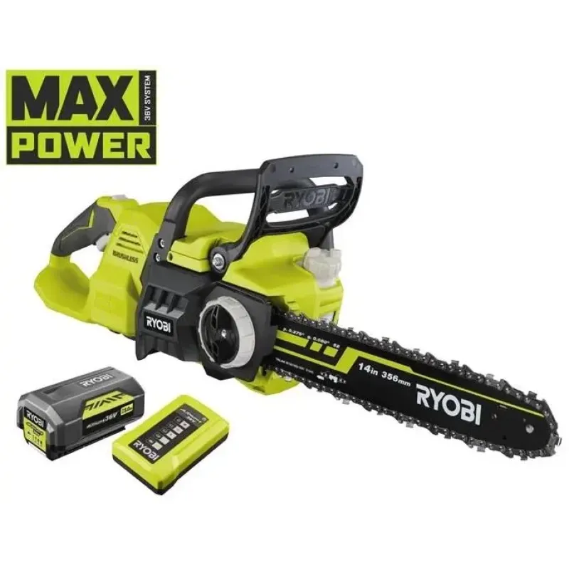 Пила ланцюгова акумуляторна Ryobi RY36CSX35A-150 (5133004596)