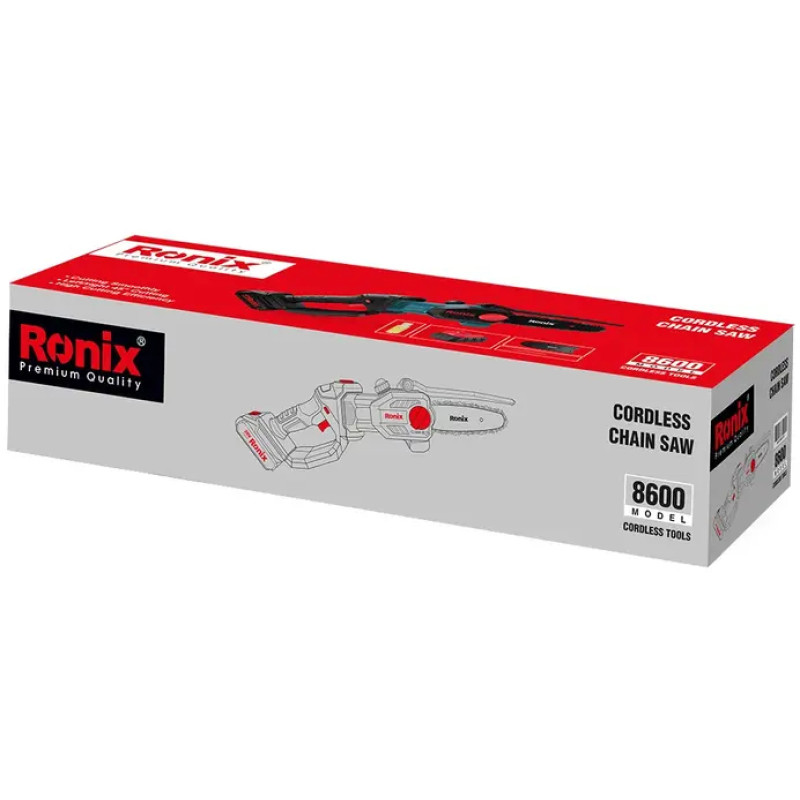 Пила цепная аккумуляторная Ronix 8600