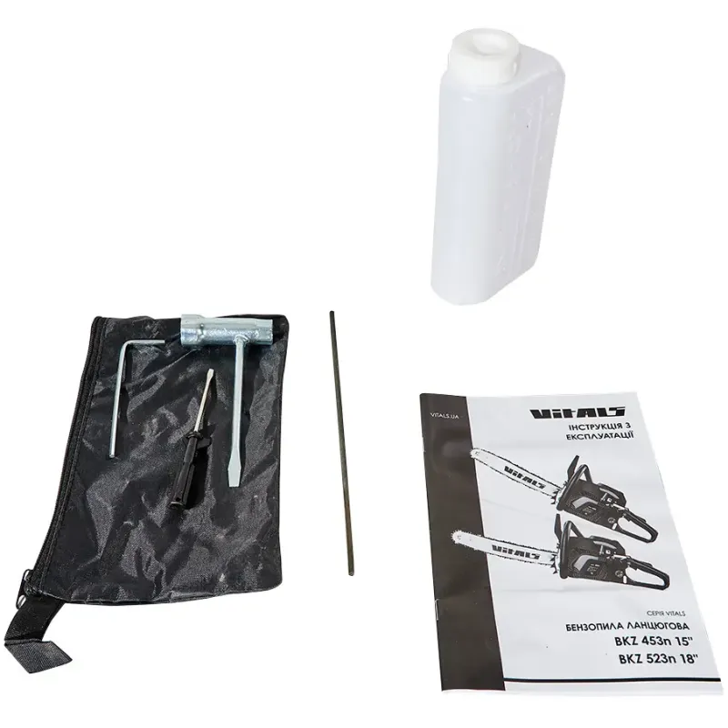 Пила цепная аккумуляторная VITALS BKZ 523n 18