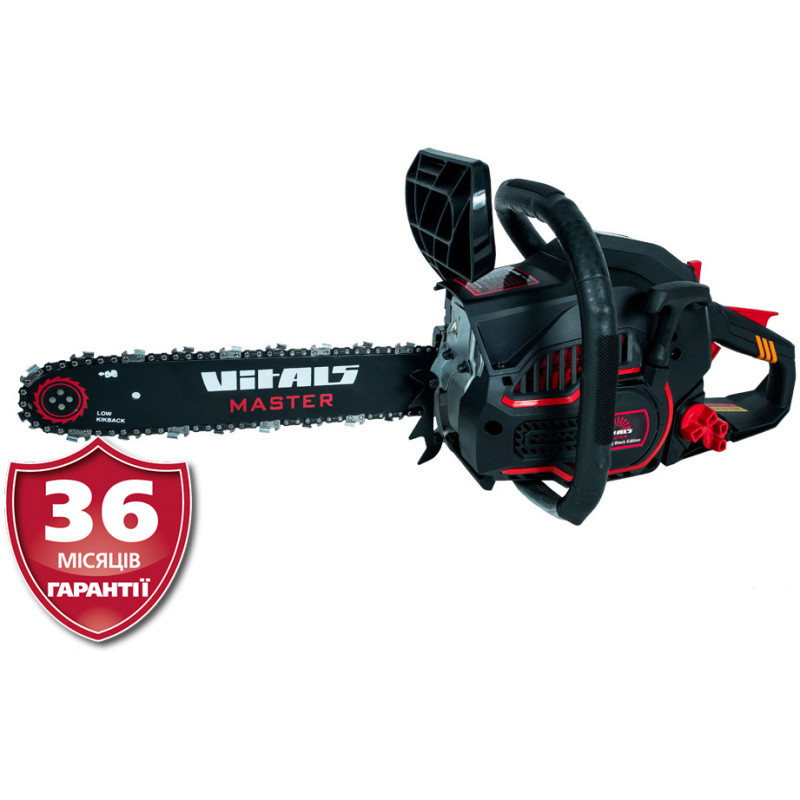 Пила цепная аккумуляторная VITALS Master BKZ 4019j Black Edition (90376)