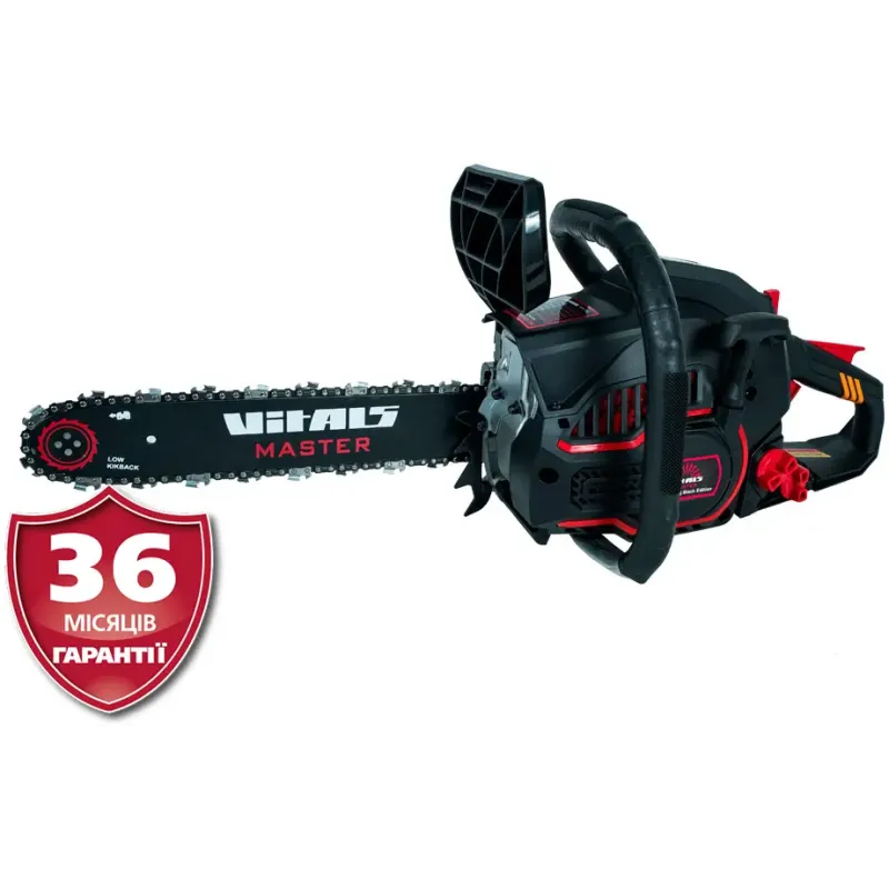 Пила цепная аккумуляторная VITALS Master BKZ 4019j Black Edition (90376)
