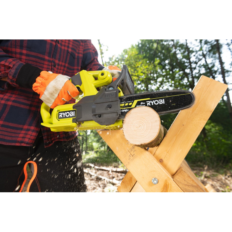 Пила цепная аккумуляторная Ryobi ONE+ RY18CS20A-125 18V АКБ і ЗП (5133005415)
