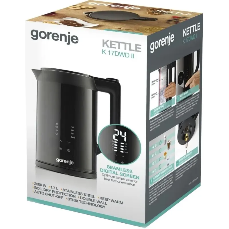 Електрочайник Gorenje K17DWDII
