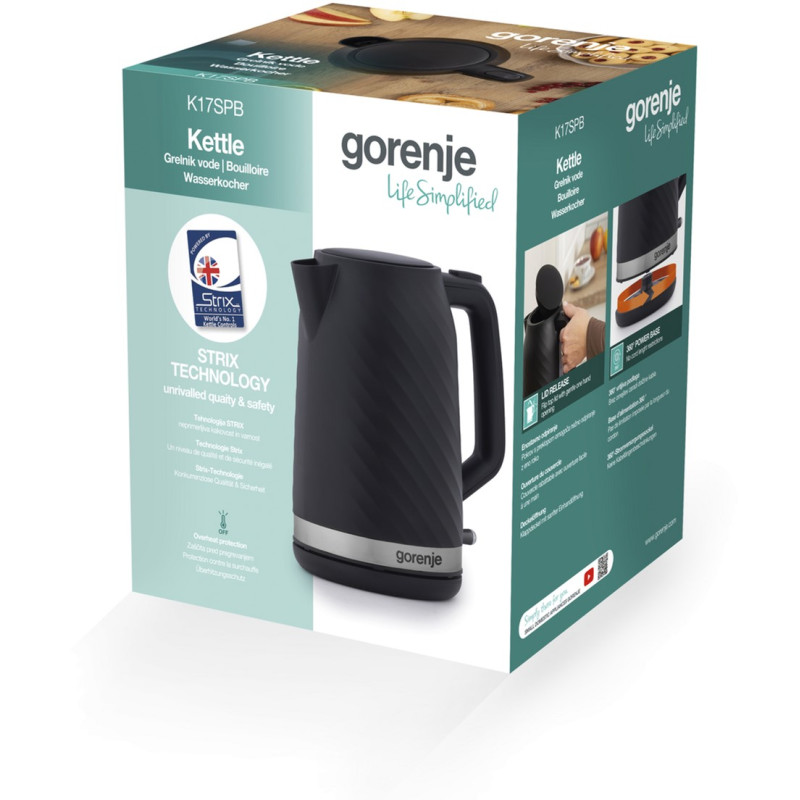 Електрочайник Gorenje K17SPB