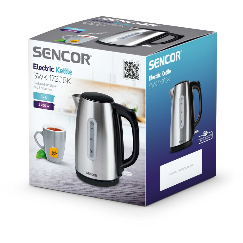 Електрочайник SENCOR SWK1720BK