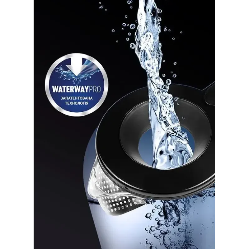 Электрочайник POLARIS PWK 17103CGL Water Way Pro