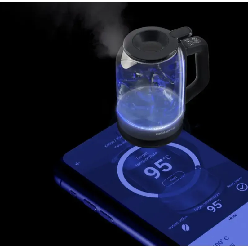 Электрочайник POLARIS PWK 17107CGLD WIFI IQ Home
