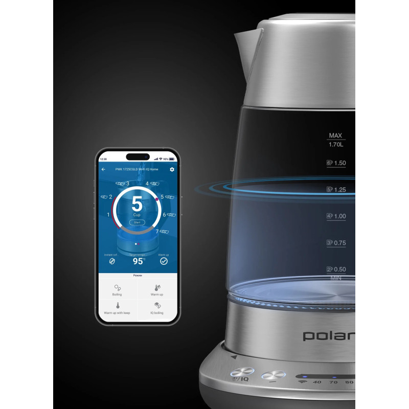 POLARIS PWK 17115CGLD WIFI IQ Home