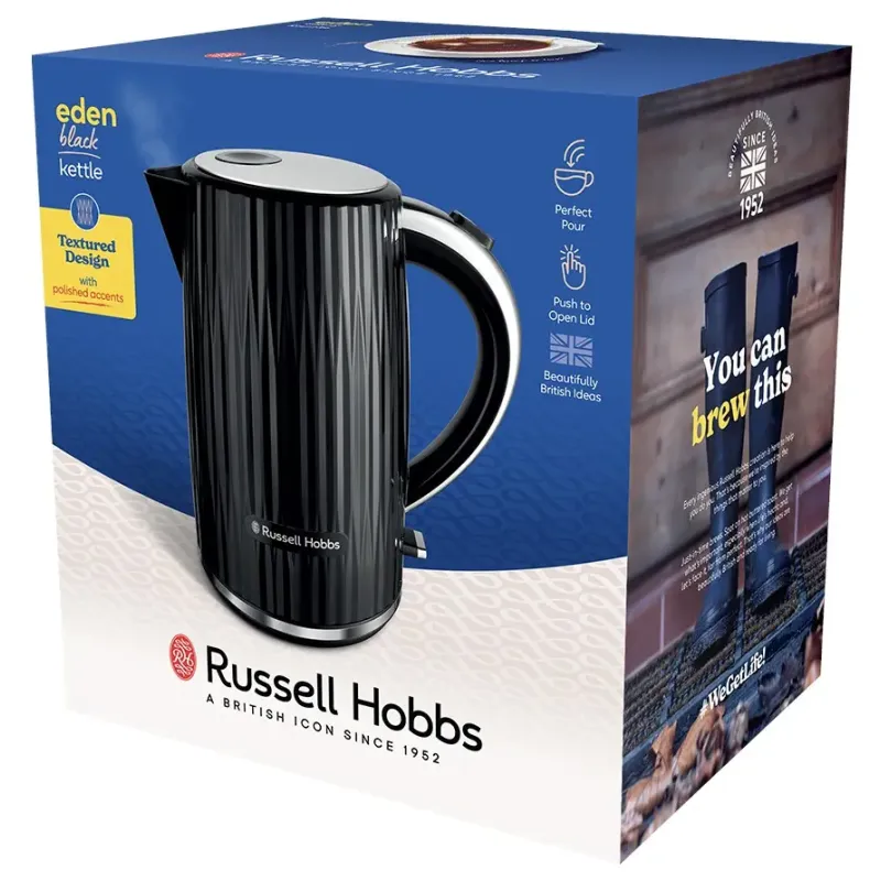 Електрочайник Russell Hobbs Eden Black 27361-70