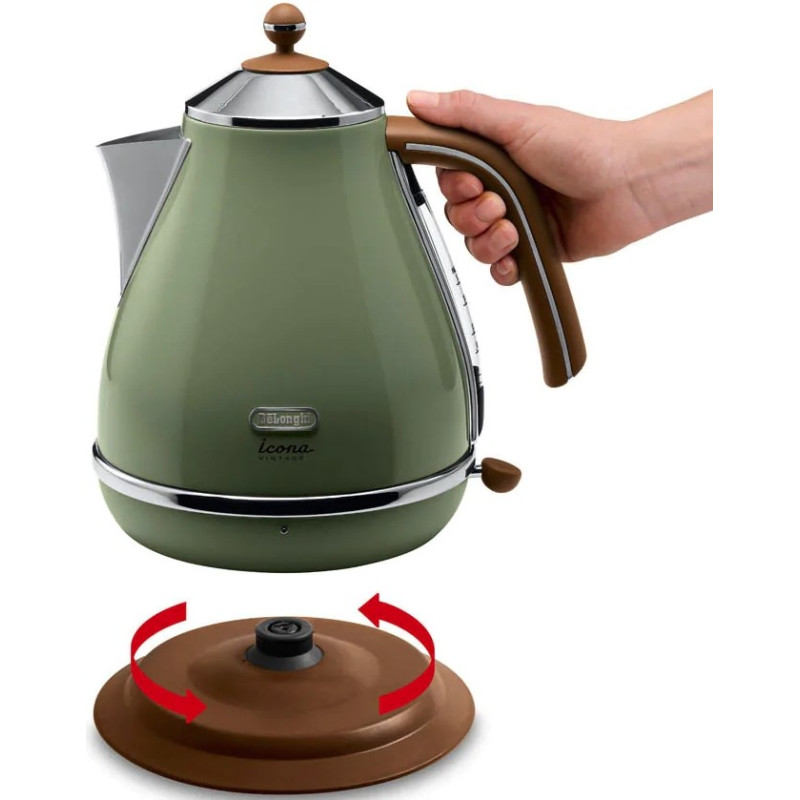 Электрочайник DeLonghi KBOV 2001 GR