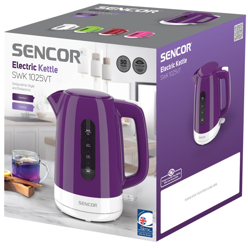 Электрочайник SENCOR SWK 1025VT