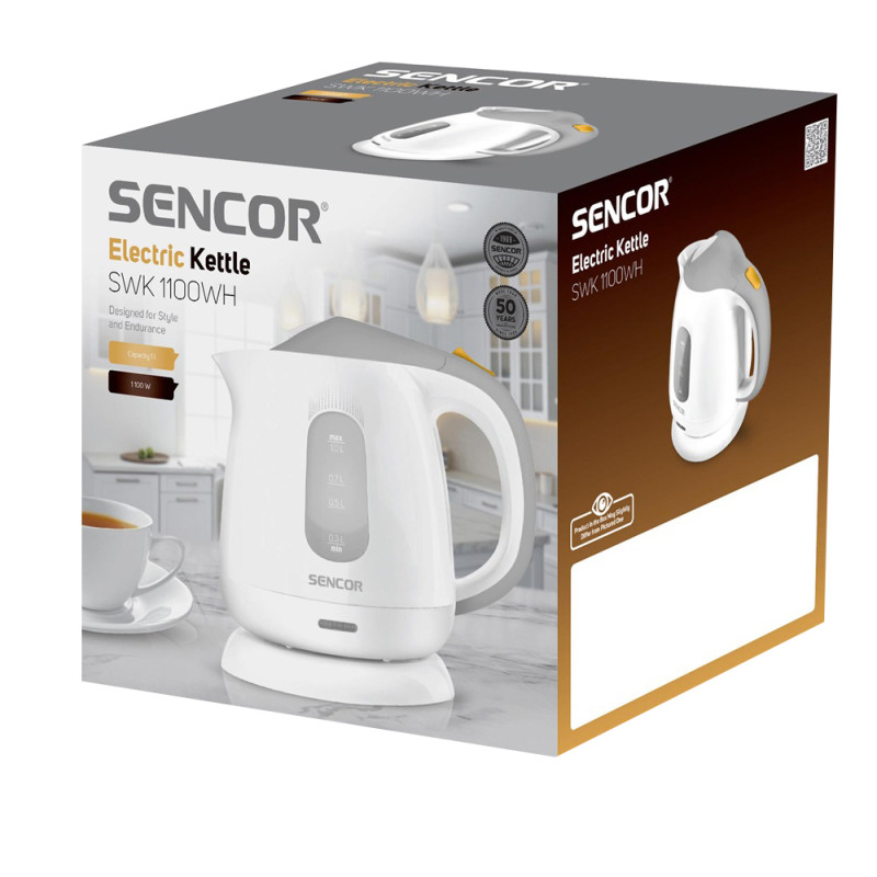 Електрочайник SENCOR SWK 1100WH