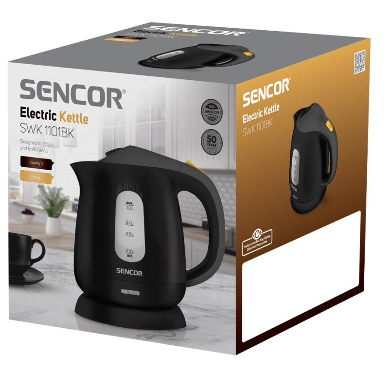 Электрочайник SENCOR SWK 1101BK
