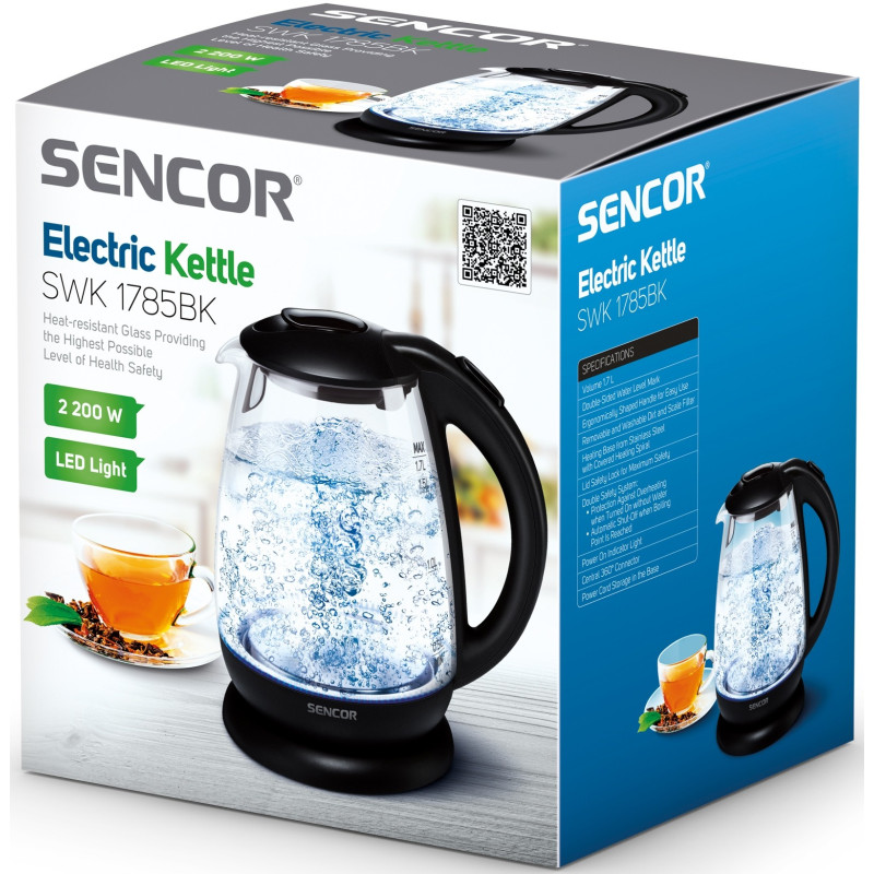 Електрочайник SENCOR SWK 1785BK
