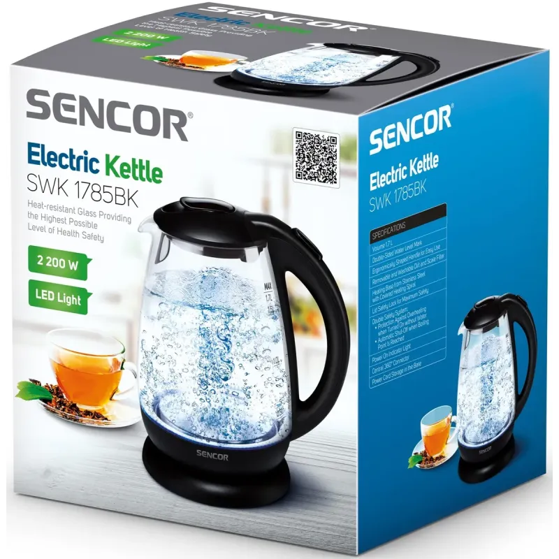 Электрочайник SENCOR SWK 1785BK
