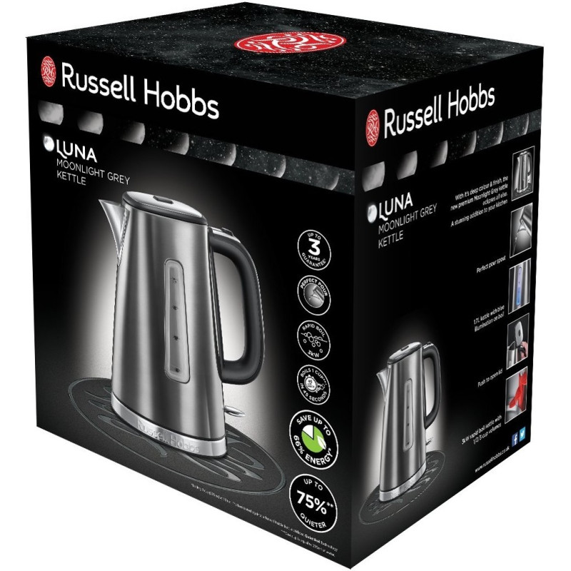 Электрочайник Russell Hobbs Luna Moonlight Grey 23211-70