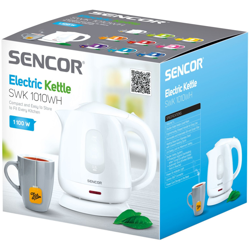Электрочайник Sencor SWK 1010WH