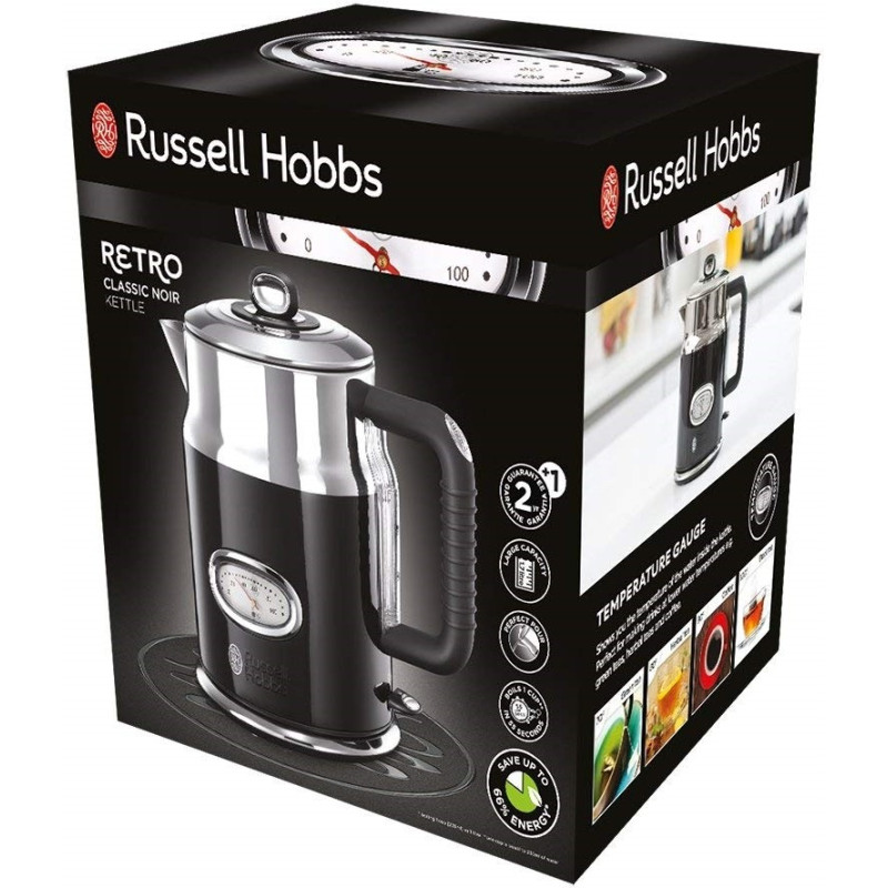 Електрочайник Russell Hobbs 21671-70 RETRO BLACK