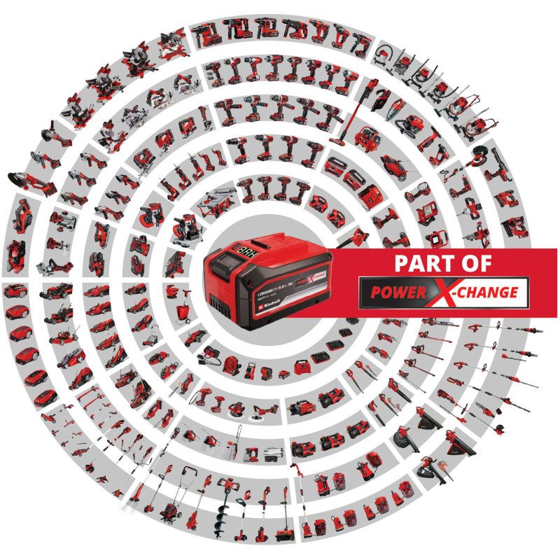 Кущоріз Einhell GP-CH 18/61 Li BL - Solo без АКБ та ЗП (3410935)