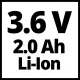 Секатор Einhell GC-CG 36/70 Li WT (3410365)